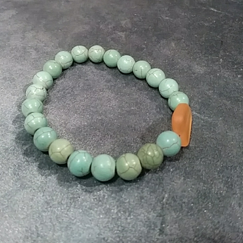 Bohemian stone bracelet